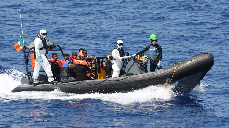 Ιταλία: Το λιμενικό διαψεύδει ότι φουσκωτό με μετανάστες βυθίστηκε μεταξύ Μάλτας και Λιβύης